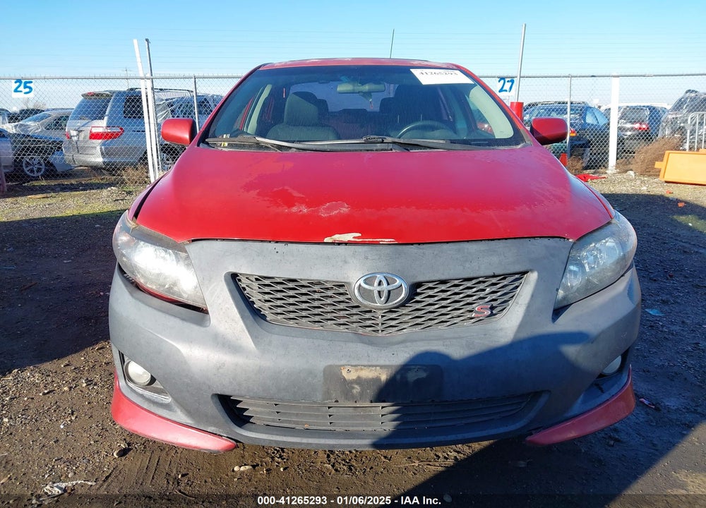 2009 TOYOTA COROLLA VIN: 1NXBU40E39Z051087
