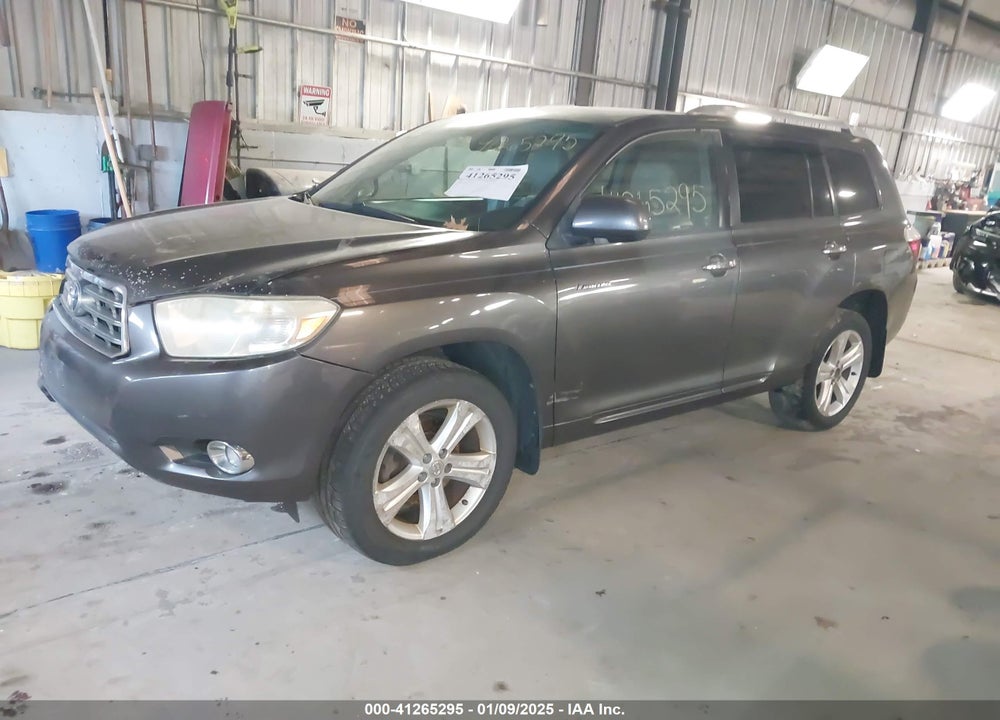 2008 TOYOTA HIGHLANDER LIMITED VIN: JTEES42A882002569