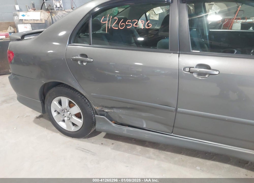 2006 TOYOTA COROLLA S VIN: 2T1BR32E96C700090
