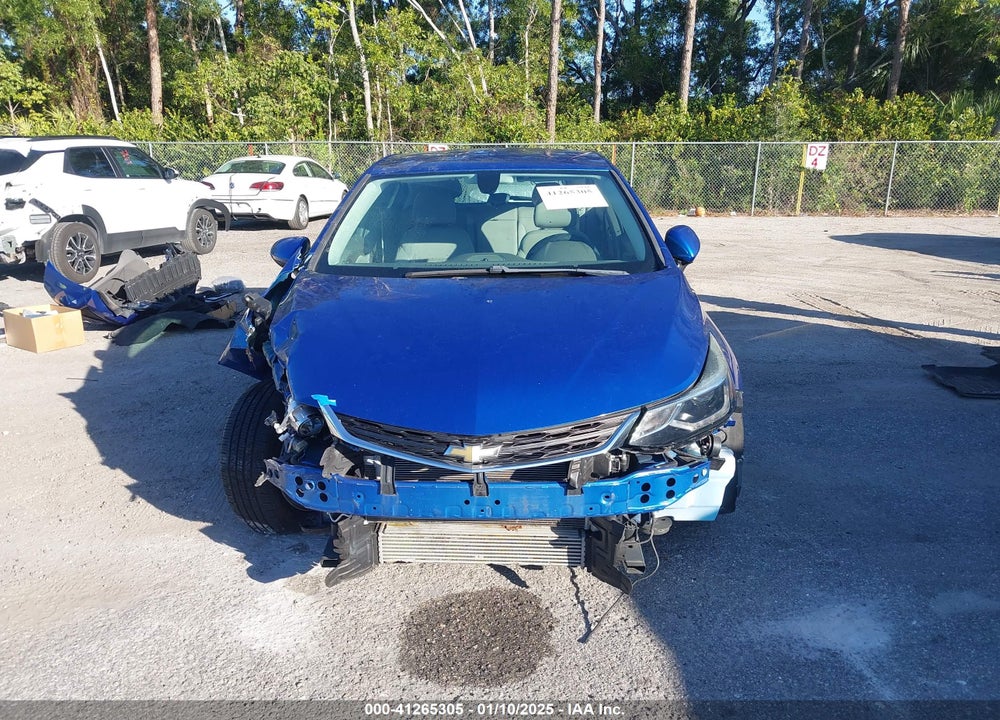 2017 CHEVROLET CRUZE VIN: 3G1BE6SM6HS516020