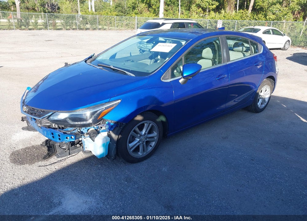 2017 CHEVROLET CRUZE VIN: 3G1BE6SM6HS516020