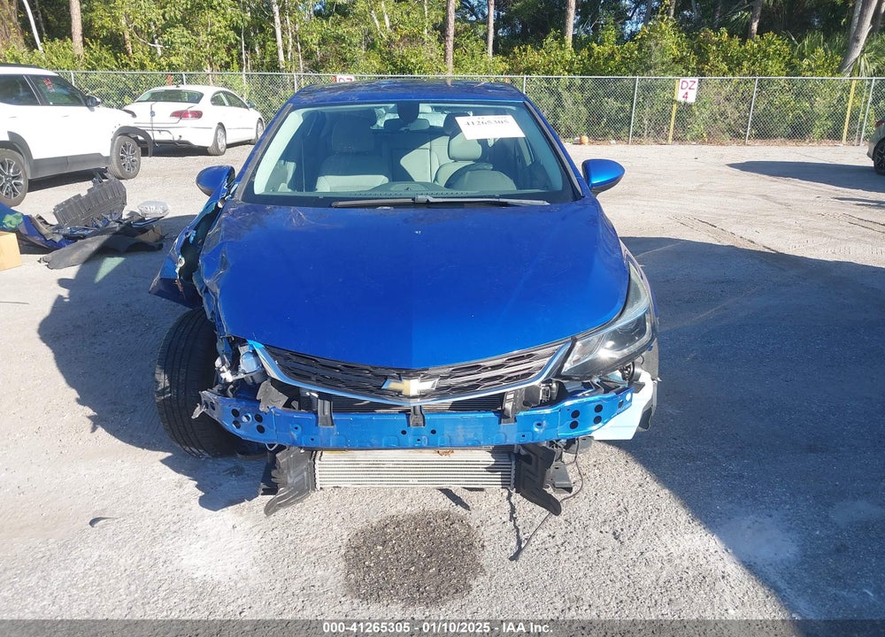 2017 CHEVROLET CRUZE VIN: 3G1BE6SM6HS516020