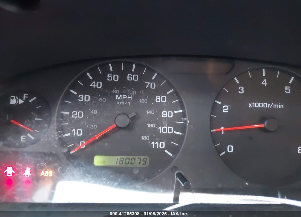2001 NISSAN XTERRA XE-V6 VIN: 5N1ED28T11C568208