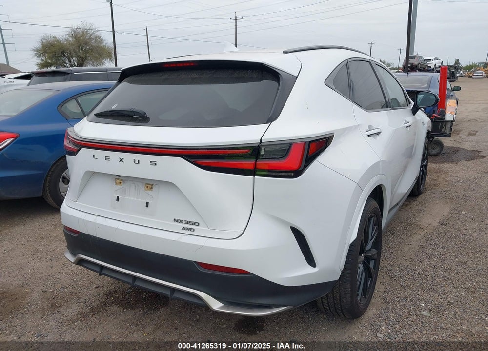 2022 LEXUS NX 350 F SPORT HANDLING VIN: JTJKGCEZ3N5003320