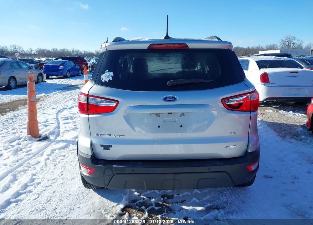2020 FORD ECOSPORT SE VIN: MAJ3S2GEXLC383507