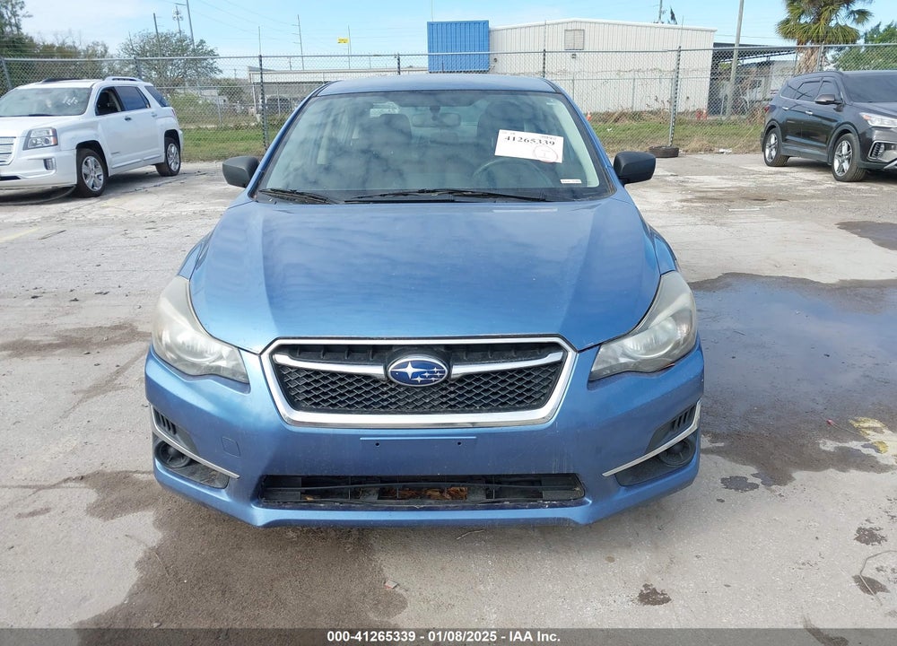 2016 SUBARU IMPREZA 2.0I VIN: JF1GJAA62GH006310