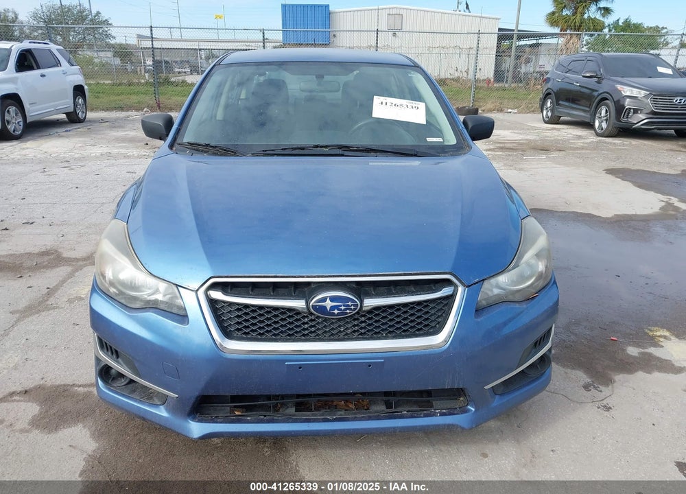 2016 SUBARU IMPREZA 2.0I VIN: JF1GJAA62GH006310