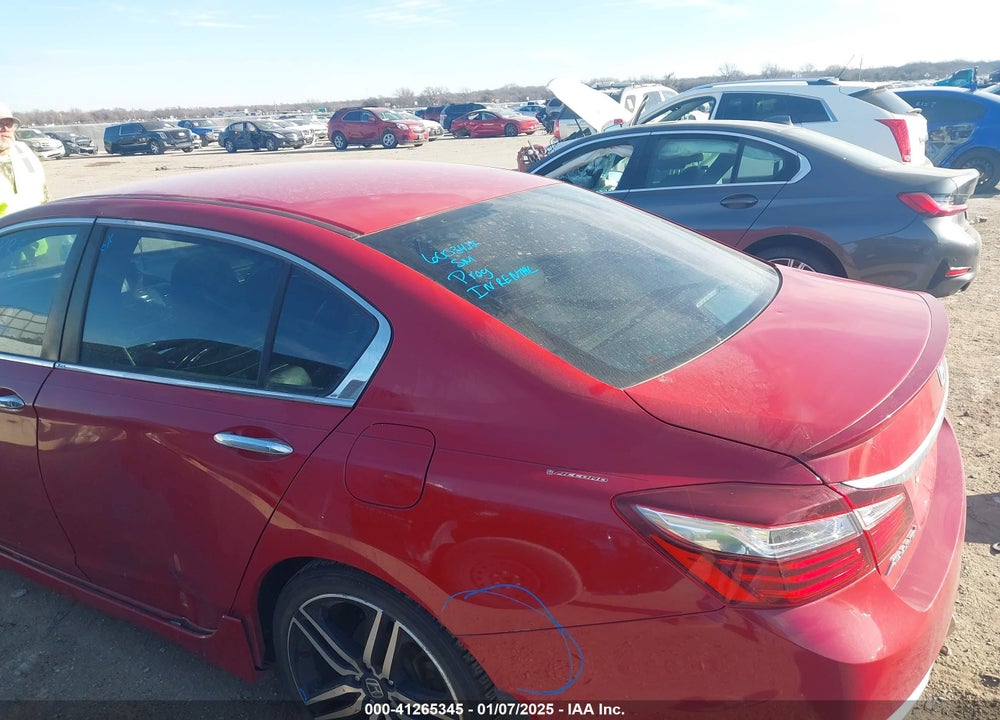 2016 HONDA ACCORD VIN: 1HGCR2F50GA096641