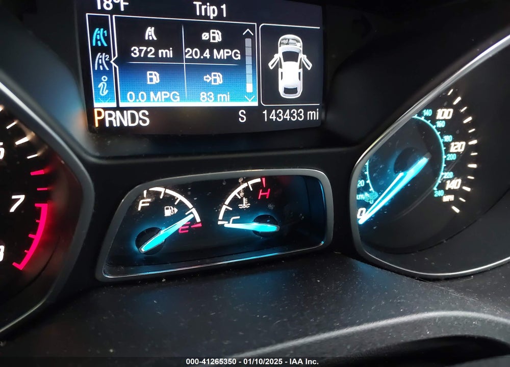 2014 FORD ESCAPE SE VIN: 1FMCU9GX1EUA02084
