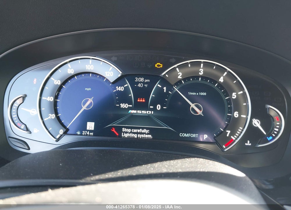 2019 BMW M550I VIN: WBAJB9C51KB288416