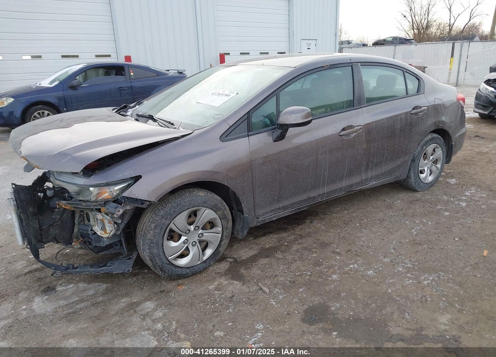 2013 HONDA CIVIC VIN: 19XFB2F59DE095576