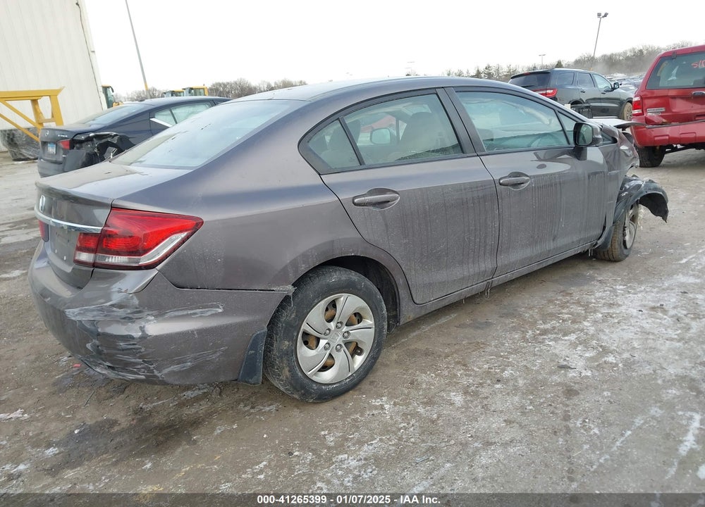 2013 HONDA CIVIC VIN: 19XFB2F59DE095576
