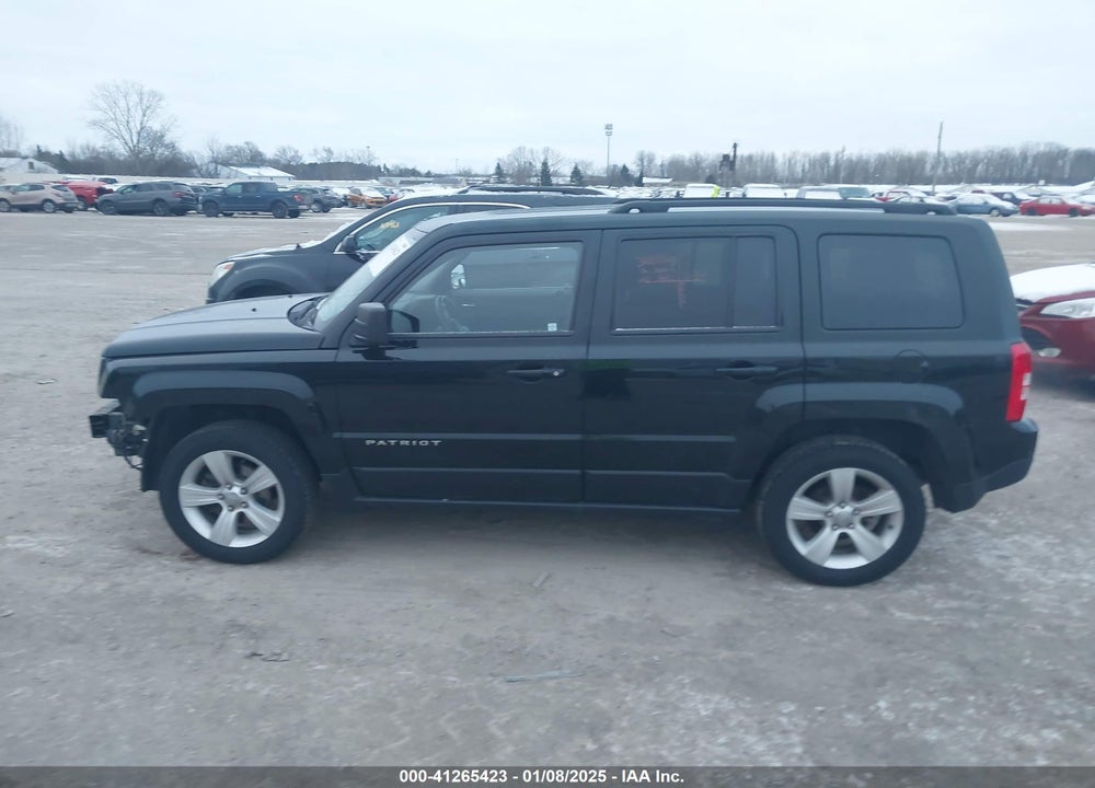2013 JEEP PATRIOT LATITUDE VIN: 1C4NJRFB3DD174188