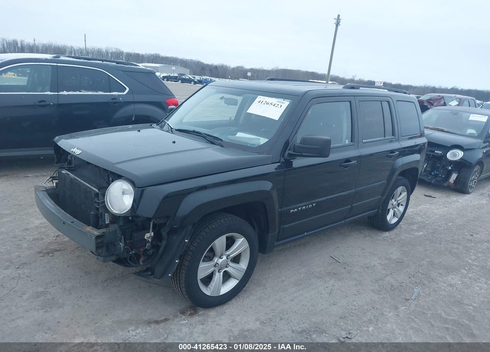 2013 JEEP PATRIOT LATITUDE VIN: 1C4NJRFB3DD174188