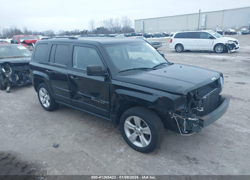 2013 JEEP PATRIOT LATITUDE VIN: 1C4NJRFB3DD174188