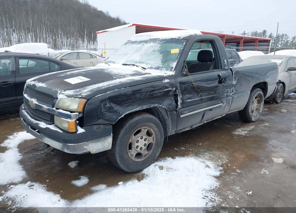 2004 CHEVROLET SILVERADO 1500 LS VIN: 1GCEC14V34Z286551