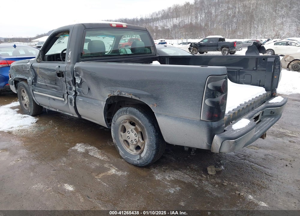 2004 CHEVROLET SILVERADO 1500 LS VIN: 1GCEC14V34Z286551