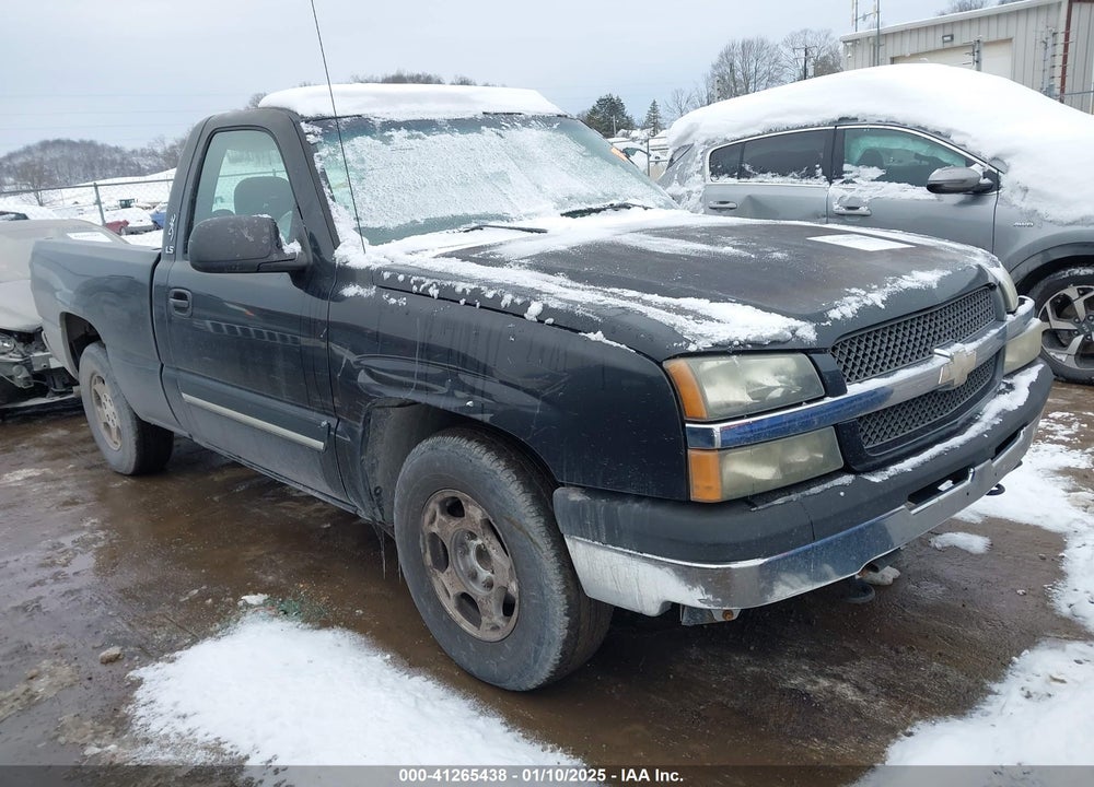 2004 CHEVROLET SILVERADO 1500 LS VIN: 1GCEC14V34Z286551
