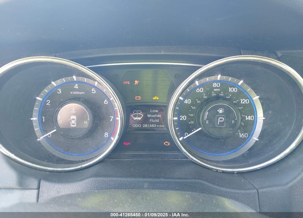 2013 HYUNDAI SONATA VIN: 5NPEC4AC6DH516322