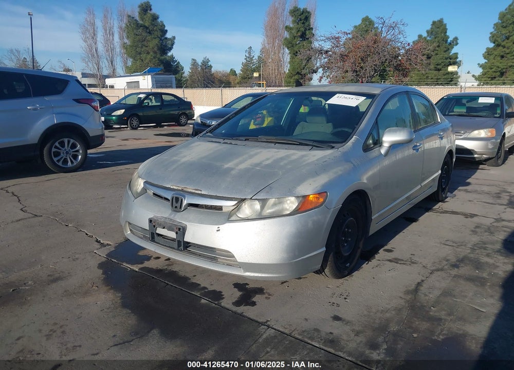 2007 HONDA CIVIC LX VIN: JHMFA16537S005402