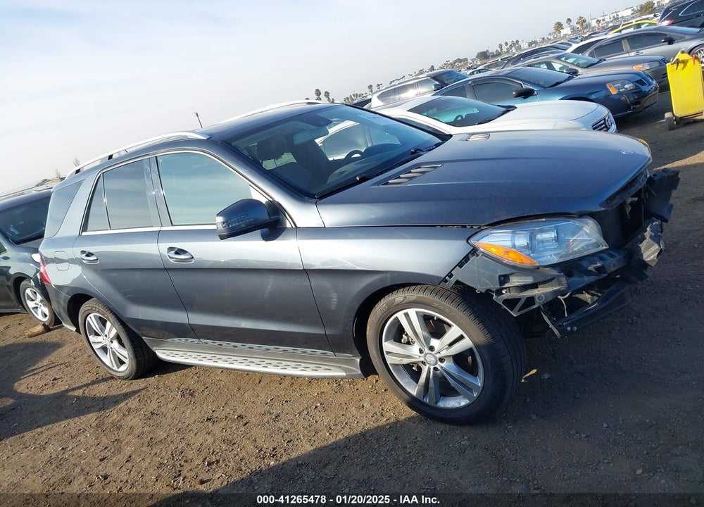 2015 MERCEDES-BENZ ML 350 VIN: 4JGDA5JB9FA607895