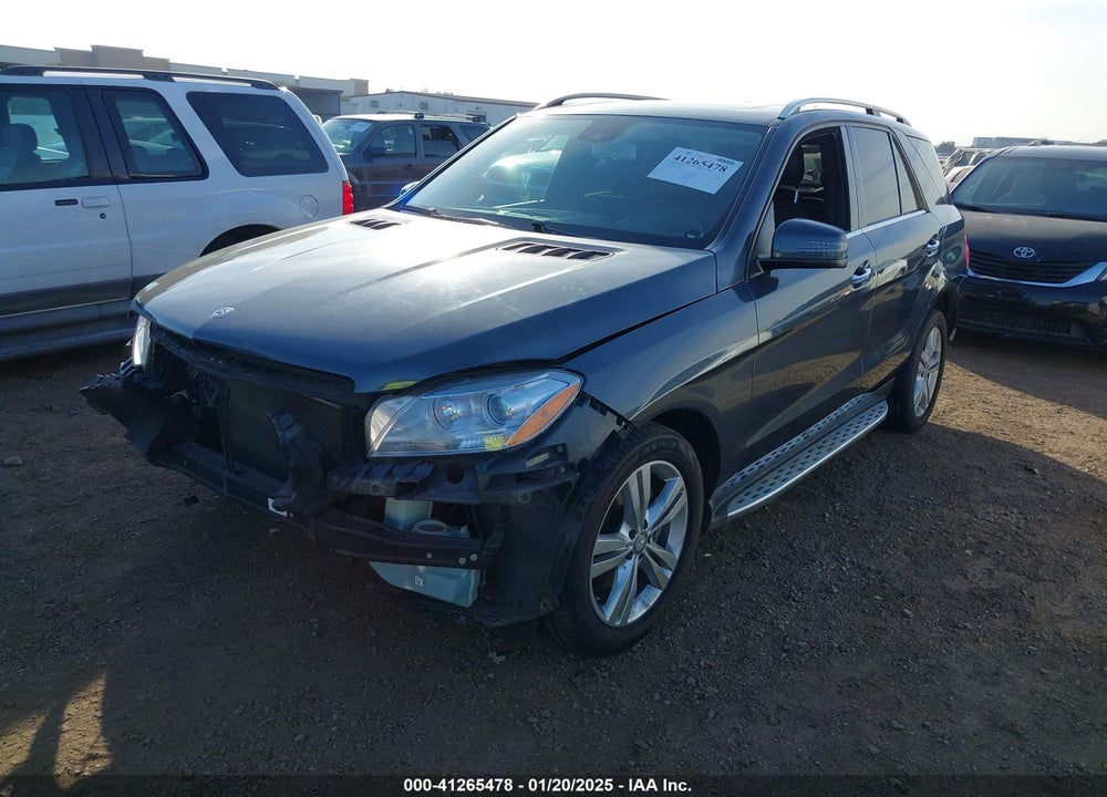 2015 MERCEDES-BENZ ML 350 VIN: 4JGDA5JB9FA607895