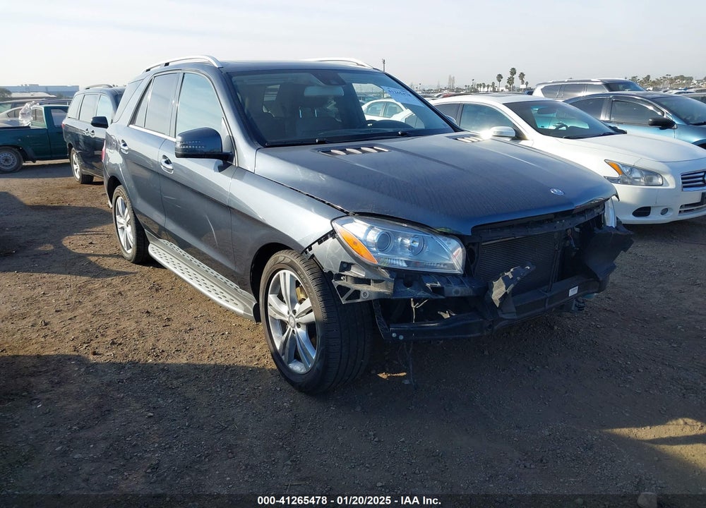 2015 MERCEDES-BENZ ML 350 VIN: 4JGDA5JB9FA607895