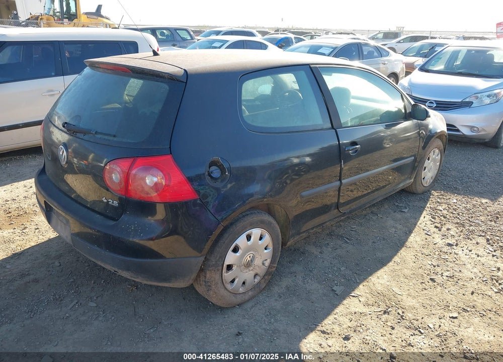 2008 VOLKSWAGEN RABBIT S VIN: WVWAA71K58W308610