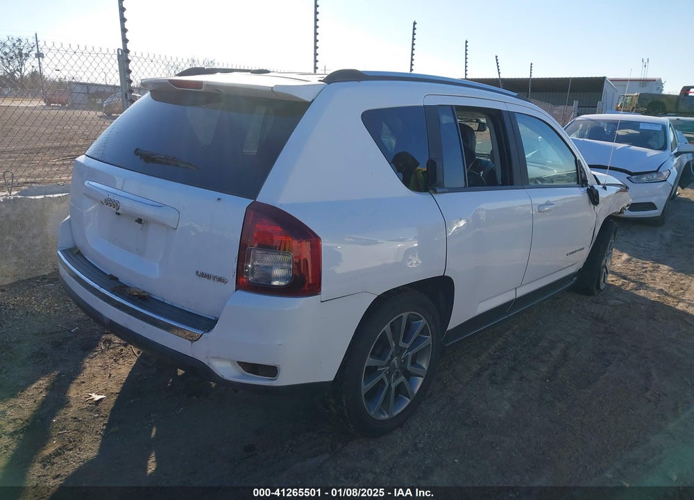 2014 JEEP COMPASS LIMITED VIN: 1C4NJCCB8ED652723