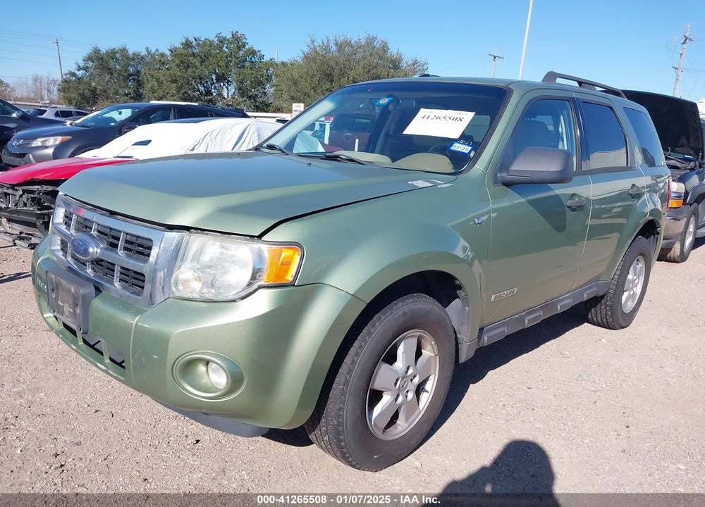 2008 FORD ESCAPE XLT VIN: 1FMCU93198KB52168