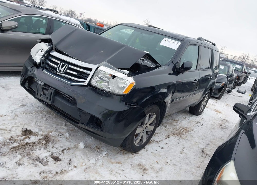 2014 HONDA PILOT TOURING VIN: 5FNYF4H98EB055736