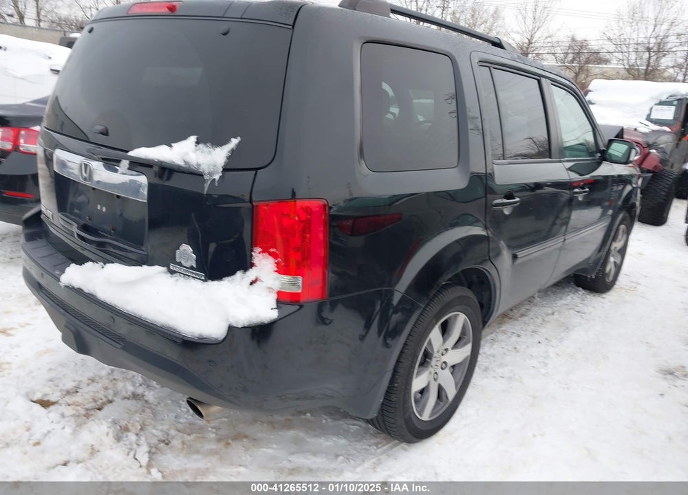 2014 HONDA PILOT TOURING VIN: 5FNYF4H98EB055736