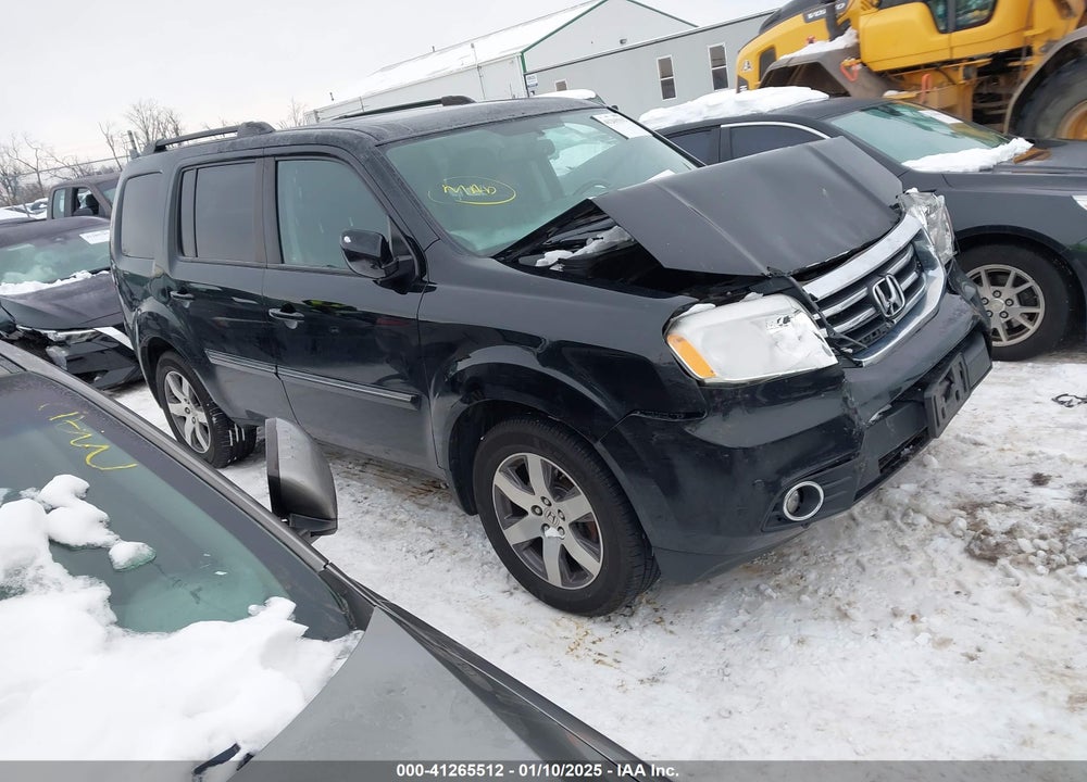 2014 HONDA PILOT TOURING VIN: 5FNYF4H98EB055736