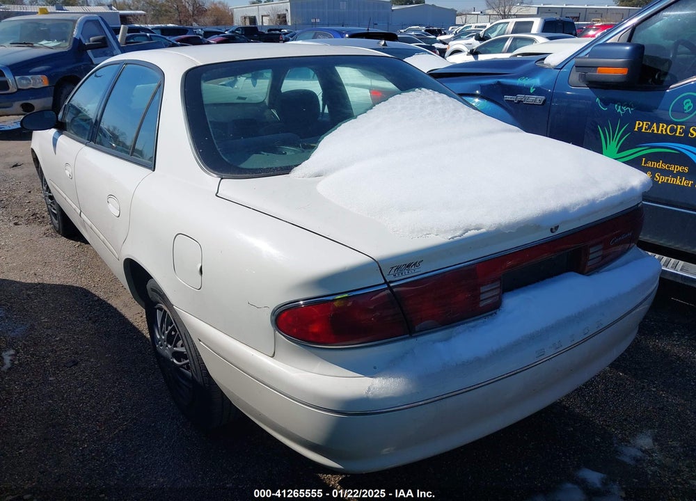 2003 BUICK CENTURY CUSTOM VIN: 2G4WS52J531138337