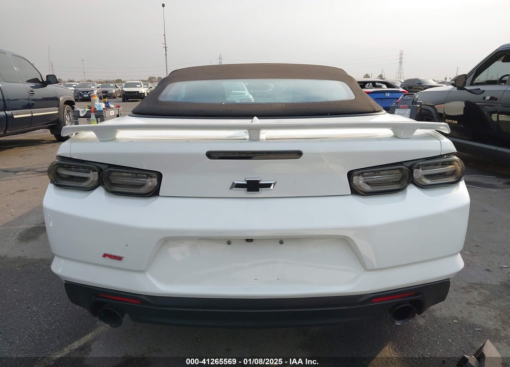 2020 CHEVROLET CAMARO RWD 1LT VIN: 1G1FB3DXXL0144990