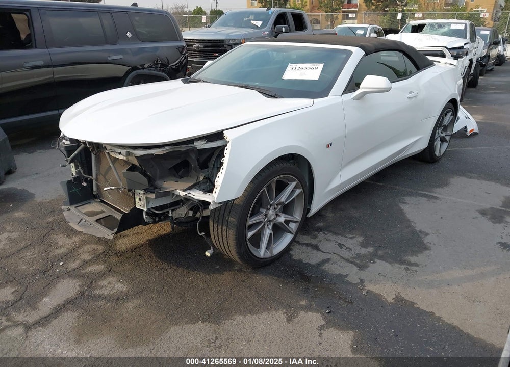 2020 CHEVROLET CAMARO RWD 1LT VIN: 1G1FB3DXXL0144990