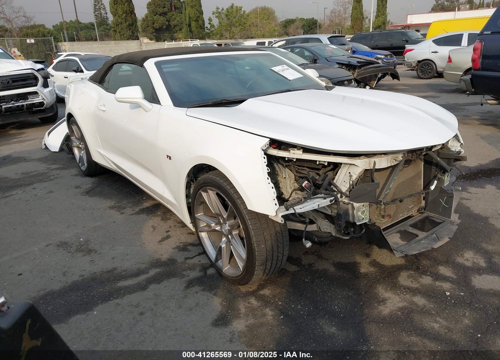 2020 CHEVROLET CAMARO RWD 1LT VIN: 1G1FB3DXXL0144990