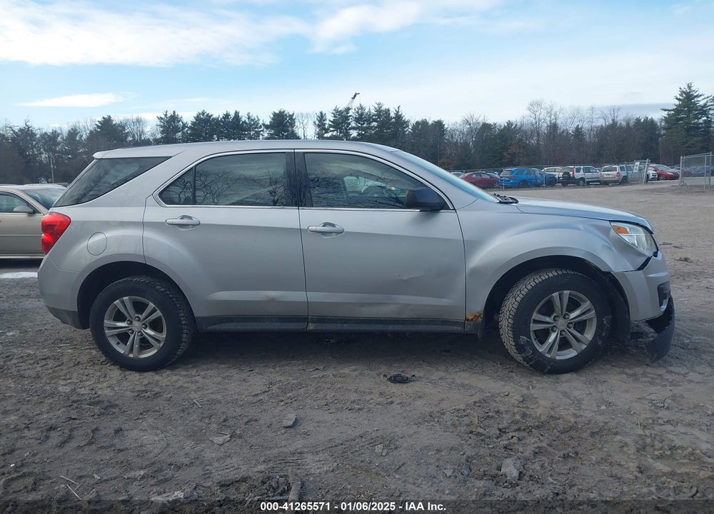 2013 CHEVROLET EQUINOX LS VIN: 2GNFLCEK0D6297501