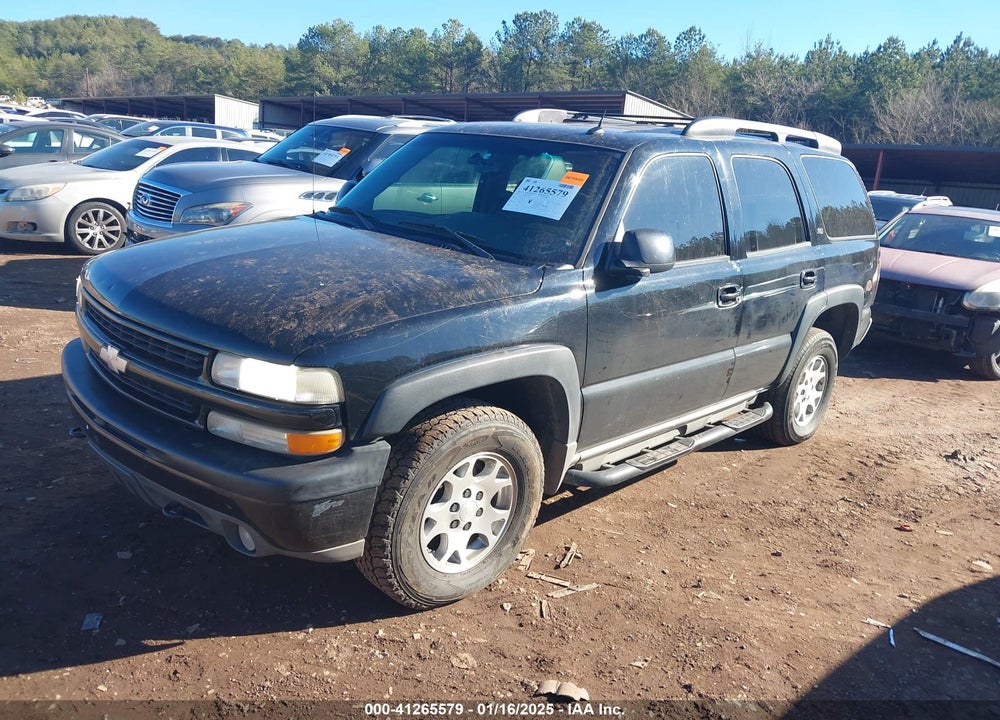 2005 CHEVROLET TAHOE Z71 VIN: 1GNEK13T25R267212