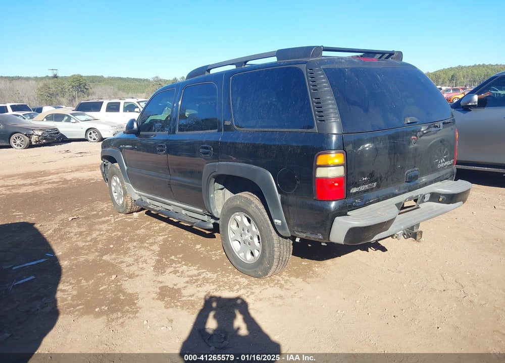 2005 CHEVROLET TAHOE Z71 VIN: 1GNEK13T25R267212