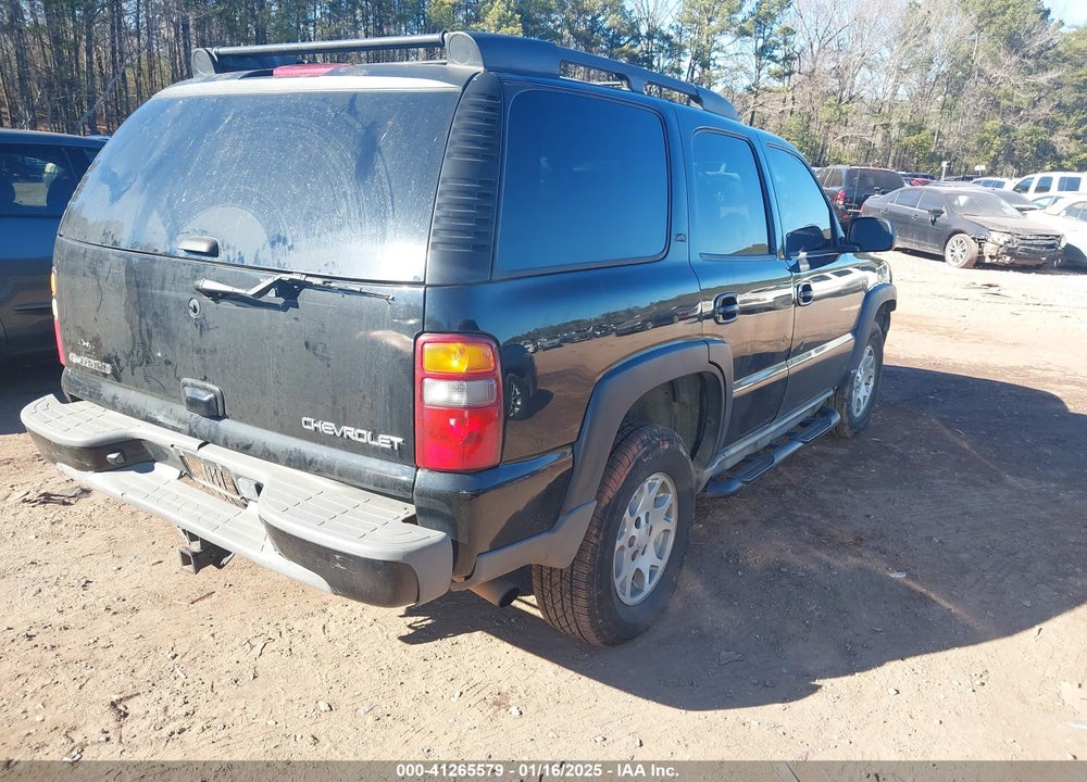 2005 CHEVROLET TAHOE Z71 VIN: 1GNEK13T25R267212