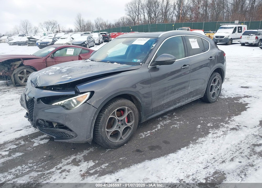 2018 ALFA ROMEO STELVIO AWD VIN: ZASFAKANXJ7C03006