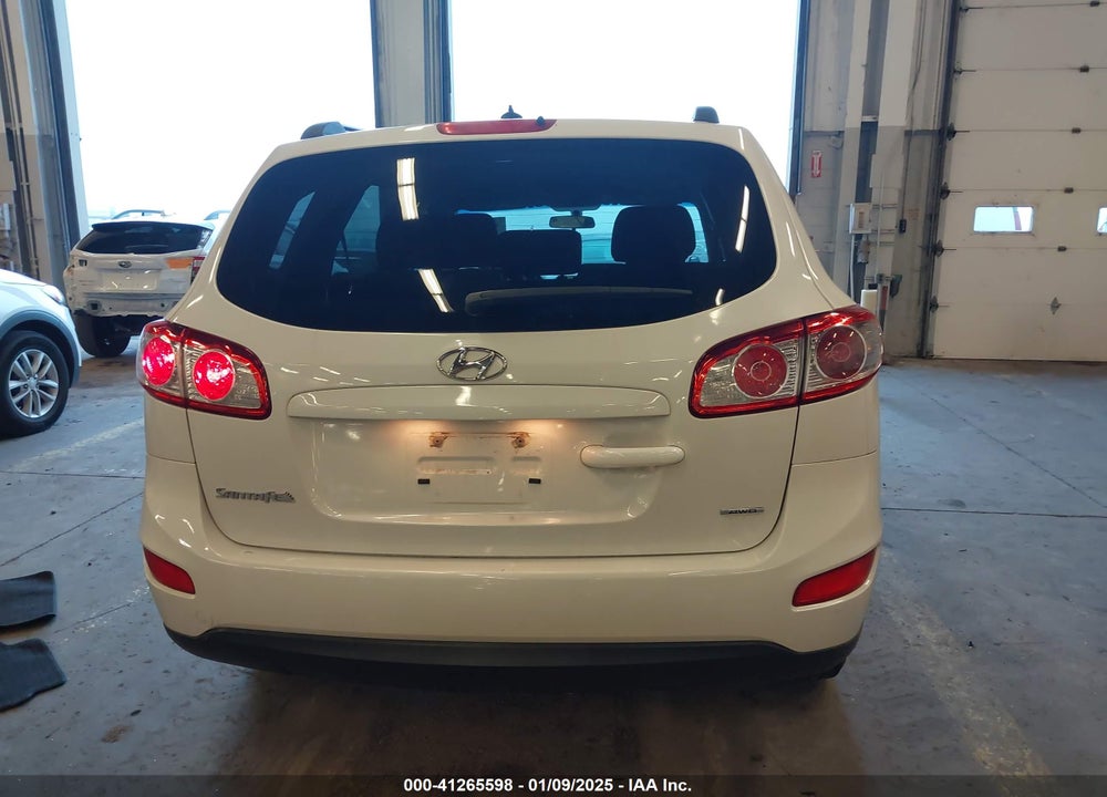 2012 HYUNDAI SANTA FE GLS VIN: 5XYZGDABXCG165045