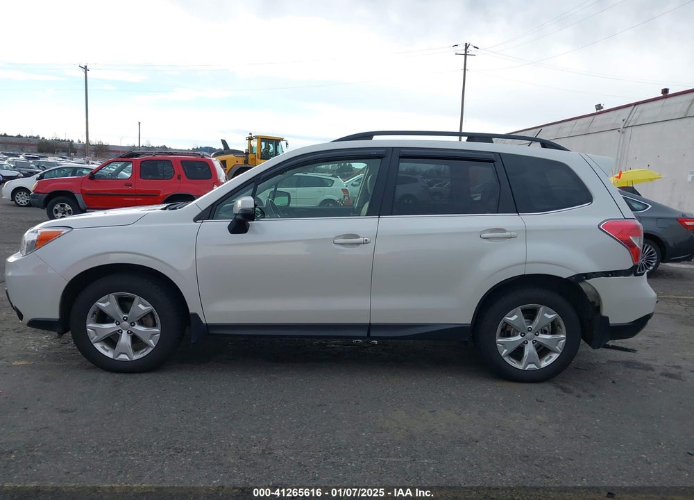 2014 SUBARU FORESTER 2.5I TOURING VIN: JF2SJAPC6EH450192