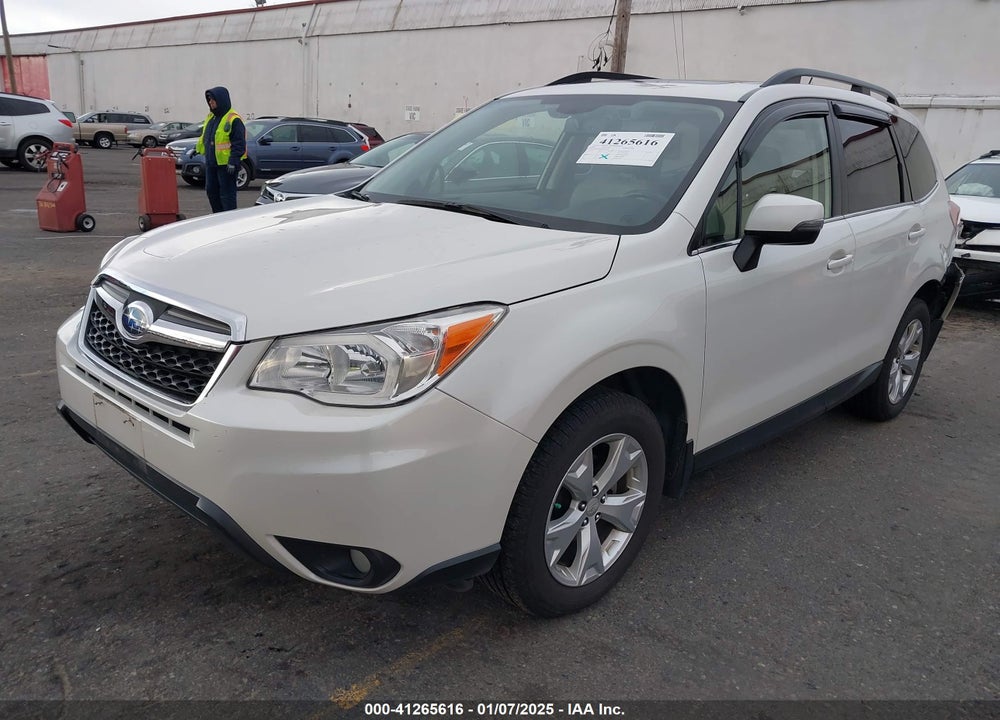 2014 SUBARU FORESTER 2.5I TOURING VIN: JF2SJAPC6EH450192