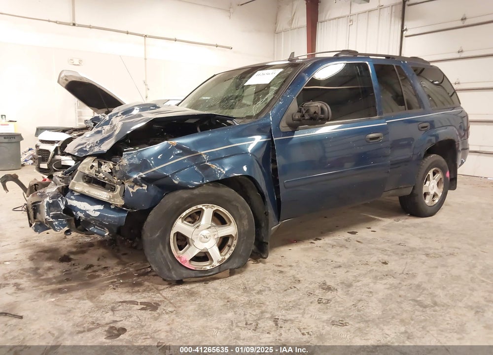 2006 CHEVROLET TRAILBLAZER LS VIN: 1GNDT13S362302575