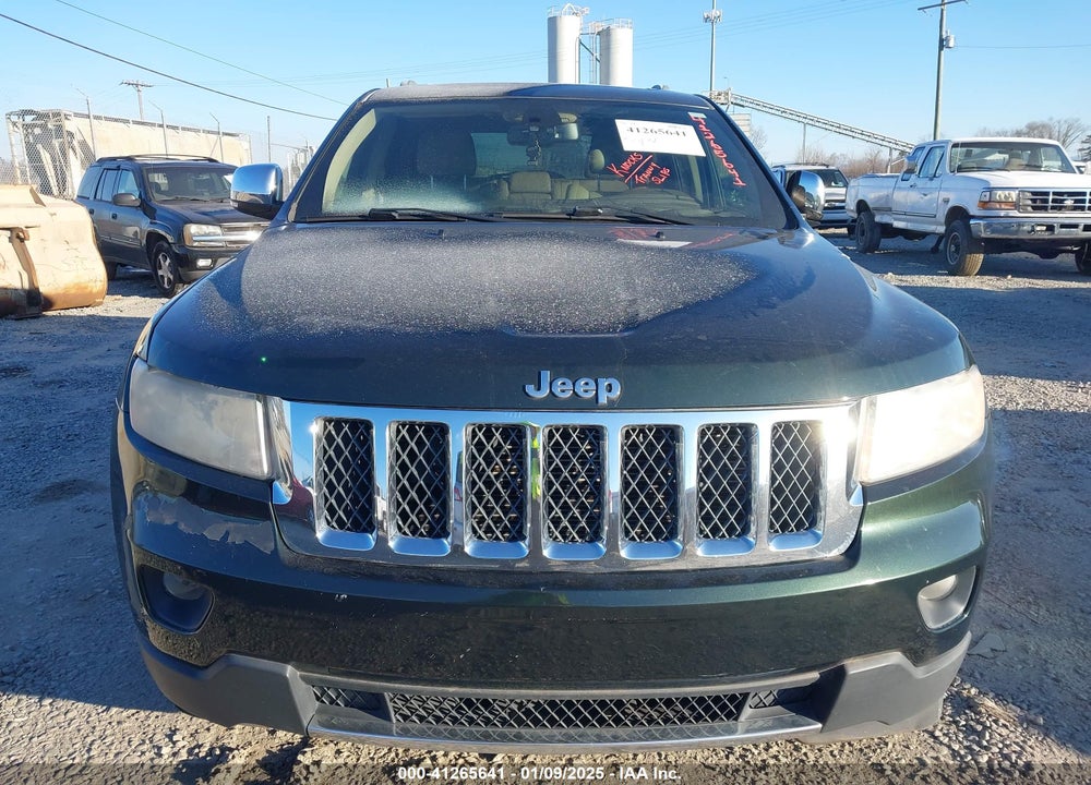 2011 JEEP GRAND CHEROKEE VIN: 1J4RS6GT3BC583261