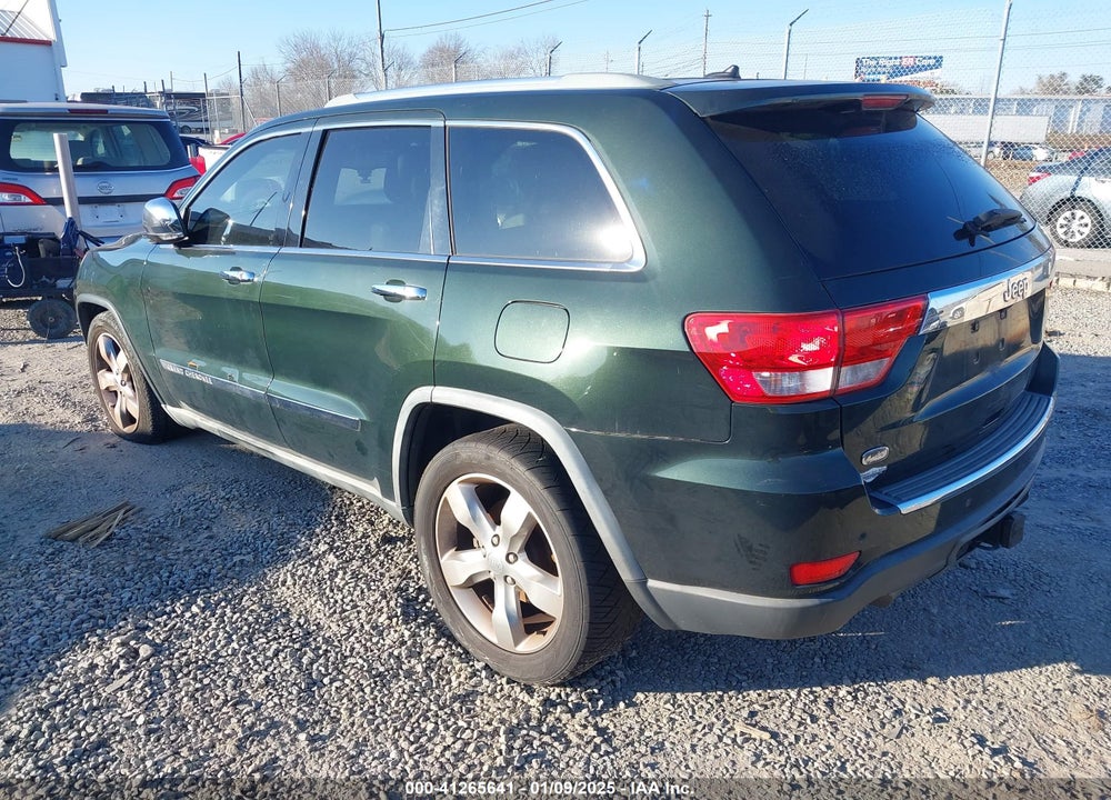 2011 JEEP GRAND CHEROKEE VIN: 1J4RS6GT3BC583261
