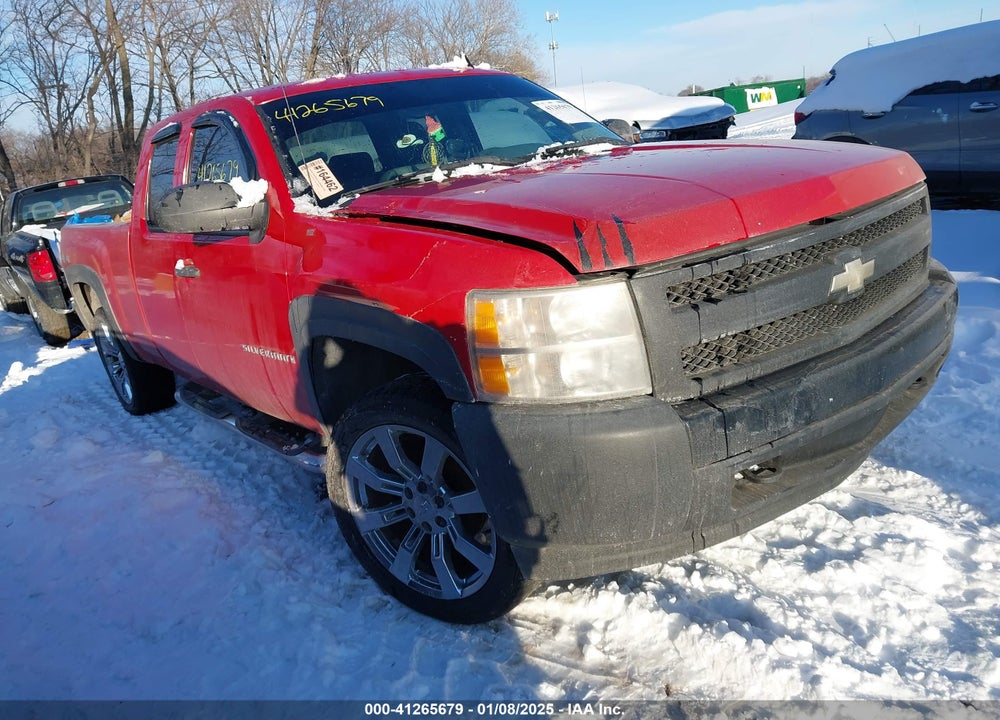 2007 CHEVROLET SILVERADO 1500 WORK TRUCK VIN: 2GCEK19CX71727275