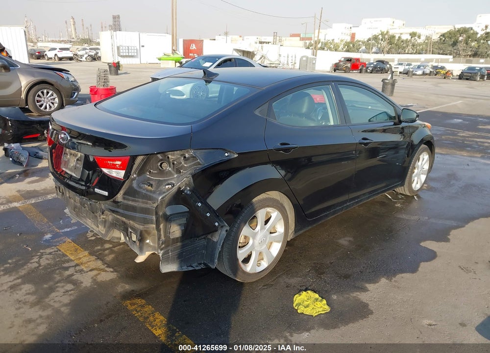 2013 HYUNDAI ELANTRA LIMITED VIN: KMHDH4AE1DU991389